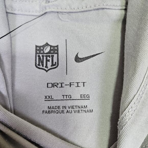 NFL Nike New Orleans Saints Men XXL Salute To Service Lightweight Hoodie T-Shirt - Picture 8 of 16